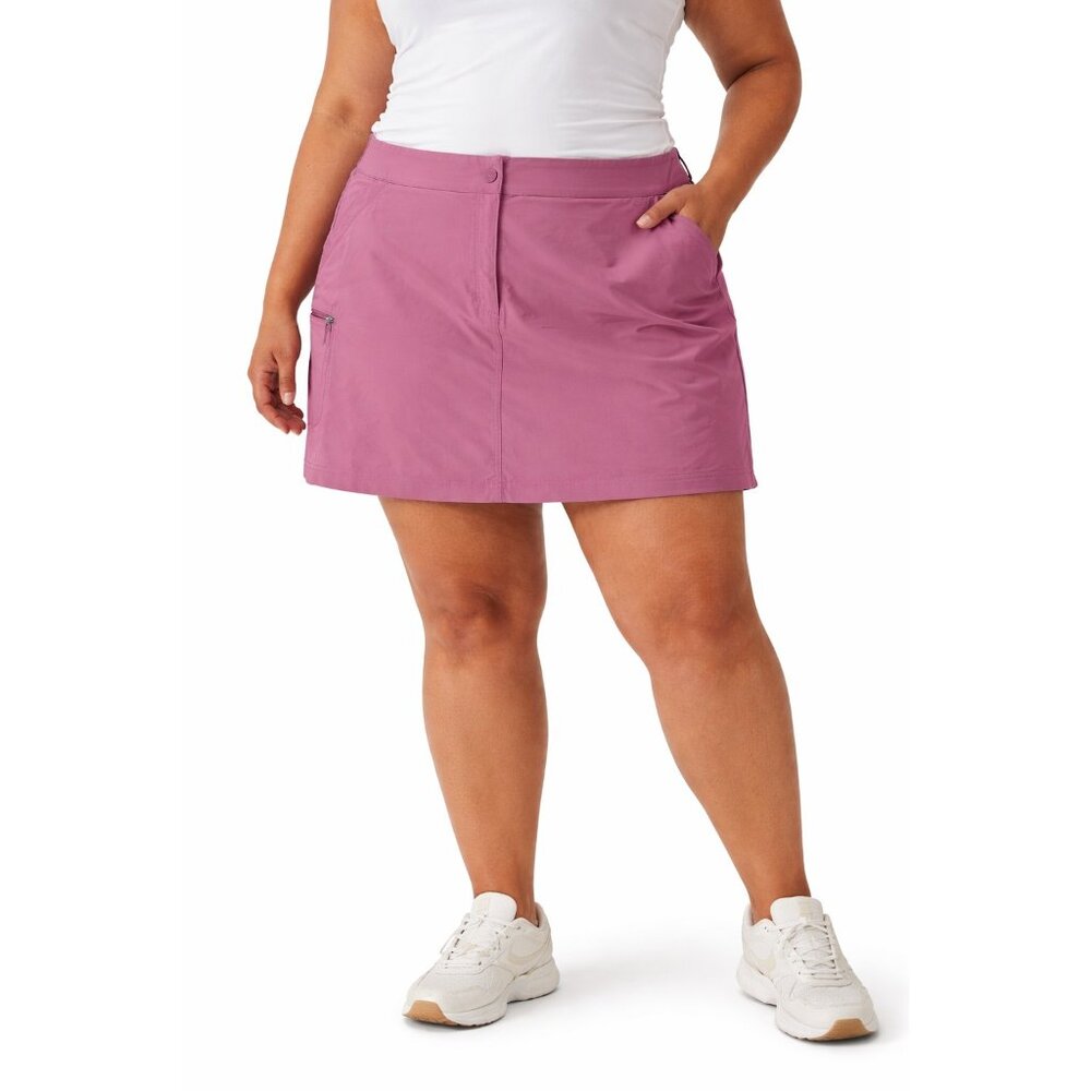 🌸 32 Degrees Dusty Rose Tech Athletic Skort XXL Quick Dry 🌸